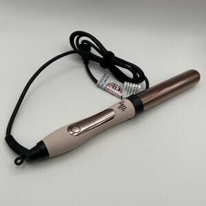 Lange Curling Wand Hair Curler Rose Gold Barrel HT0266 Salon Quality *TESTED*